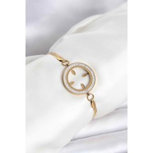 Bsre Italyan Zincirli Çeyrek Takılabilir Bileklik (316L Çelik)