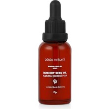 Bade Natural Kuşburnu Çekirdeği Yağı Soğuk SIKIM%100 Saf 30 ml Yaşlanma ve Leke Karşıtı Aydınlatıcı