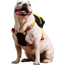 Gimme Five Siyah Çantalı Göğüs Tasması,göğüs Tasması Işlevli, Geri Dönüştürülmüş Malzeme, Ayarlanabilir, Çok Cepli, 5 Renk Seçenekli, Şık ve Fonksiyonel,large Recycled