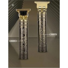 Dragon Profesyonel Saç Sakal Ense Çizim Tüm Vücut Tüyü Lazer Öncesi Tıraş Makinesi