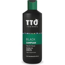 Black Saç ve Vücut Şampuanı 500 ml