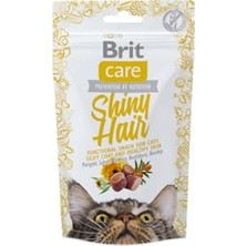Care Functional Snack, Parlak Tüyler ve Sağlıklı Cilt Için, Tahılsız, Fonksiyonel Kedi Ödülü, 50 G