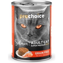 Yetişkin Kediler Için, Tahılsız, Somon Balıklı Ezme, 400 G x 12 Adet