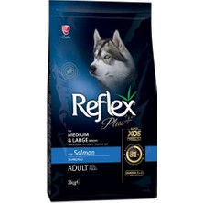 Plus Orta&büyük Irk Somonlu Yetişkin Köpek Maması 3 kg