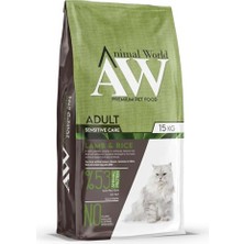 Sensitive Care Kuzulu ve Pirinçli Yetişkin Kedi Maması 15 kg