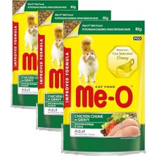 Sos Içinde Parça Tavuk Eti, 80 gr (3 Paketi)