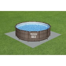 Bestway Flowclear Havuz Zemin Koruyucu, Hasarı Önlemek Için 9 Parça Koruma, 2,25 Metre Kare Kaplama, Çok Renkli, (58639)