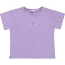 Civil Girls 2-5 Yaş Tişört - Lila