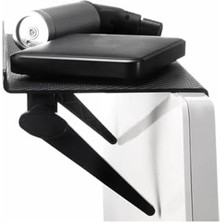 Tineke 30X12 cm Katlanabilir Katlanabilir Televizyon Tv Standı Ayarlanabilir Ekran Üstü Raf Portatif Eşya