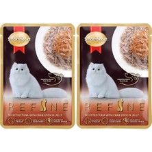 Refine Pouch Jöle Içinde Yengeç Çubuklu Seçkin Ton Balığı 70 gr (2 Paketi)