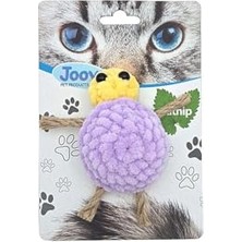 Hasır Ayaklı Kadife Kaplumbağa Kedi Oyuncağı