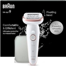 HDY Store Braun Silk-Épil 9 9-000 Epilatör 10 Cımbız Sayısı ile Hassas Bölge Uygunluğu ve Kablosuz Kullanım