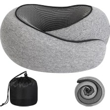 Ortopedik Spiral Boyun Destekli Seyahat YASTIĞI%100 Ortopedik Visko