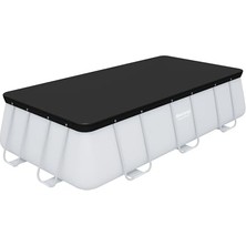 Bestway 4,04M x 2,01M)/13'3" x 6'7"(4,04M x 2,01M)/13'6" x 6'7"(4,12M x 2,01M) Dikdörtgen Havuz Örtüsü