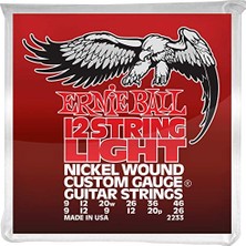 Ernie Ball Nikel Sargı 12 Tel (09-46/11-52)09-46 Light