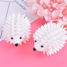 Bakgelal 2'li Kirpi Model Tüy Toplayıcı Kırışık Ön Leyici Çamaşır Kurutma Topu, Kirpi Model Çamaşır Makinesi Kurutma Topu – Statik Tüy Toplayıcı ve Kırışık Aazaltıcı,