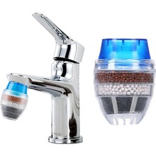 5 Katmanlı Aktif Karbon Su Arıtma Aparatı, Su Filtresi Arıtma Mutfak Dokunun Filtrasyon Aktif Karbon Klor Florür Ağır Metaller Sert Su Yumuşatıcı Su Dokunun Filtre Kaldırır