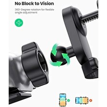 Bey Araç Cep Telefonu Tutucusu Kancalı Havalandırma Araç Tutucusu Yerçekimi Araç Cep Telefonu Tutucusu