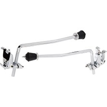 SM2224 Kelepçeli Bas Davul Hoop Düz Sistem, Siyah Metalik