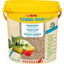 Cichlids Sticks Balık Yemi 10 Lt 2 kg