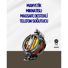 Mıknatıslı ve Aparatlı Montajlı Soğutucu Fan | Her Cihaza Uyumlu | LED Göstergeli