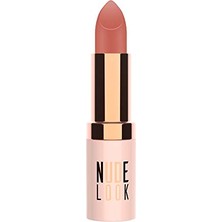 Nude Look Perfect Matte Lips Ruj No:02 Peachy Nude