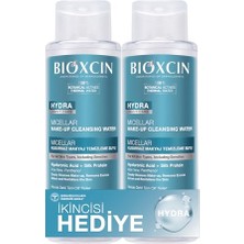 Bioxcin Hydra Micellar Kusursuz Makyaj Temizleme Suyu | 500 ml 1 Alana 1 Hediye | Vegan Misel Su | Tüm Cilt Tipleri Için