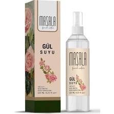 Saf Gül Suyu 125 ML%100 Doğal Yağlı Hidrosol - Tonik Rose Floral Water Hydrosol Tonic