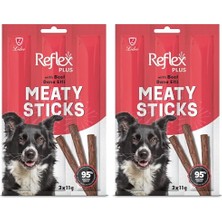 Plus Adult Dogr Stick Treats With Beef 33 gr (2 Paketi)