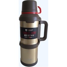Termos 24 Saat Sıcak 24 Saat Soğuk 4 Litre Gold
