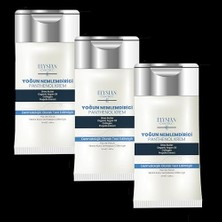 Yoğun Nemlendirici 3'lü Set Panthenol Yüz ve Vücut Kremi Cep, Çanta, Küçük Boy | Kuru ve Hassas Ciltlere - Organik Argan Yağı, Shea Butter Yağı Propolis ve Collagen Içerikli