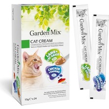 Garden Mix Kedi Kremasi Xxl Tavuk+Kuzu 15GR*24