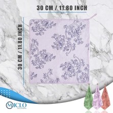 Bey | Premium Kalite Desenli Kadife Mutfak Bezi | Leke Tutmaz-Koku Yapmaz X3 Adet 30X40CM