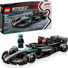 LEGO Speed Champions Mercedes-Amg F1 W15 Yarış Arabası 77244 – 10 Yaş ve Üzeri Kız ve Erkek Çocukları Için Koleksiyonluk Sürücü Minifigürü Içeren Yapım Seti ve Sergileme Seti (267 Parça)
