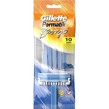Gillette Permatik Banyo Kullan At Erkek Tıraş Bıçağı 10 Adet