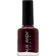 Alıx Avıen Sedefli Bordo Oje 33 - Yüksek Pigmentli Uzun Süreli Kalıcılık Hızlı Kuruma - Nail Lacquer 33