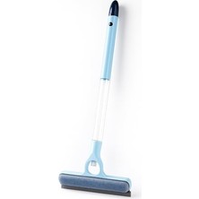 Busstier 4 In 1 Spreyli Cam Temizleyici Çekçek ve Fırça Aparatı Su Hazneli Pratik Camsil Çok Fonksiyonlu Pencere Banyo Ayna Temizlik Aracı