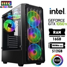 Xaser Nano X10 I3 13100F 16GB Ram 512GB M.2 Nvme SSD 4gb Gtx 1050TI Oyuncu Hazır Tavsiye Sistem