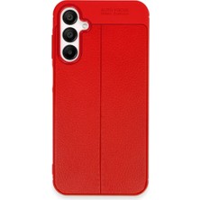Newface Samsung Galaxy A25 5g Kılıf Auto Focus Kapak - Kırmızı