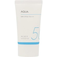 Mıssha Su Bazlı Güneş Koruyucu Nemlendirici Jel All Around Safe Block Aqua Sun Gel SPF50 Pa 50 Mililitre