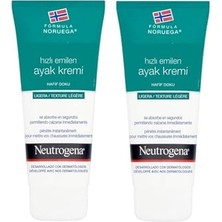 Norveç Formülü Hızlı Emilen Ayak Kremi 100 ml 2 Adet