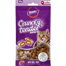 Crunchy Somonlu Prebiotik Destekli Kedi Ödül Maması 65GR