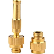 Çift Fonksiyonlu Ayarlanabilir Hortum Sulama Başlığı 9 cm Yüksek Basınçlı ve Şemsiye Püskürtme Modlu, Evrensel Bağlantı, 3 cm Çap