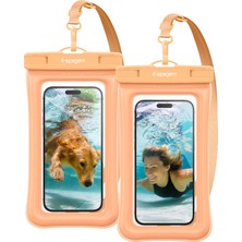 Bey Aqua Shield Floating Waterproof Ipx8 Sertifikalı Su Geçirmez Yüzer Kılıf (2 Adet) A610 Apricot - ACS06018