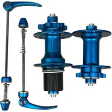 ForteGT Forte Gt Hub Sesli Ön Arka Göbek Seti Mavi XYBC-680 Mandallı 6 Vida Disk