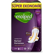 Supernight Ultra Hijyenik Ped Uzun Süper Ekonomik 18 Adet