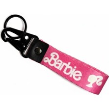 Barbie Yazılı Kumaş Anahtarlık