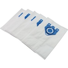 Miele Hyclean Gn ile Uyumlu Elektrikli Süpürge Torbası 5'li, Classic C1 Complete C2 Complete C3, S2 S5 S2000 S5000 S8000