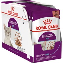 Royal Canin Sensory Feel Gravy 85 GRX12 Adet Kedi Konservesi