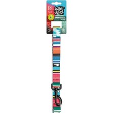 Calperia Ayarlanabilir Gezdirme Tasması - Jazz Stripes (L)